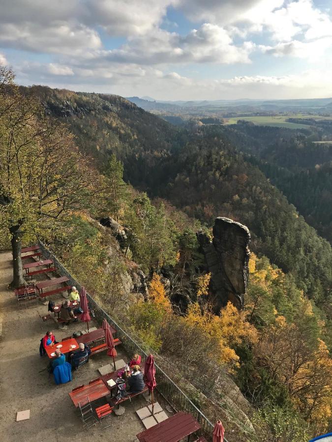 Brand-Baude Hotel Hohnstein Exterior foto